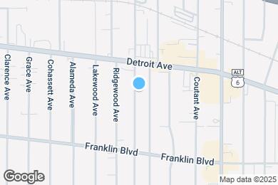 Map image of the property - 1447 Winchester Ave