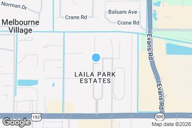 Map image of the property - 282 W Laila Dr