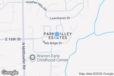 Map image of the property - 10229 Park Valley Dr