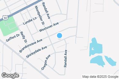 Map image of the property - 2120 Shirleydale Ave