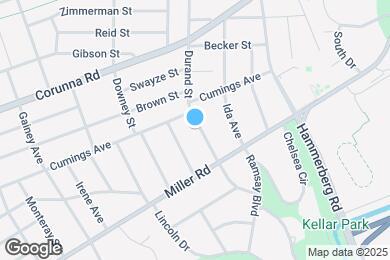 Map image of the property - 1412 Durand St