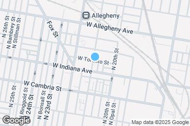 Map image of the property - 3025 N 21st St