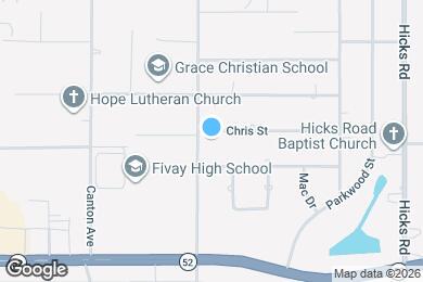 Map image of the property - 9514 Chris St