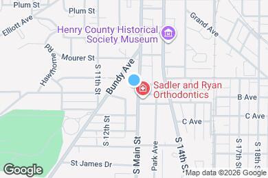 Map image of the property - 815 S Main St