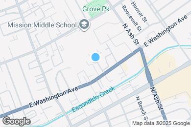 Map image of the property - 1020 E Washington Ave