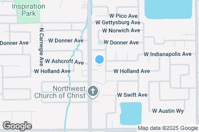 Map image of the property - 5462 W Holland Ave