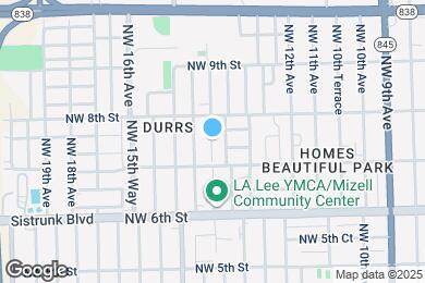 Map image of the property - 705 NW 14th Terrace