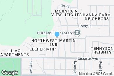 Map image of the property - 1546 Maple St