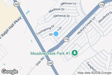 Map image of the property - 2316 Graystone Dr