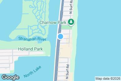 Map image of the property - 1315 N Ocean Dr