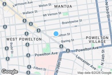 Map image of the property - 3820 Hamilton St