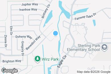 Map image of the property - 613 Brittany Ct