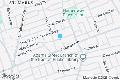 Map image of the property - 117 Wrentham St