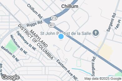 Map image of the property - 1005 Chillum Rd