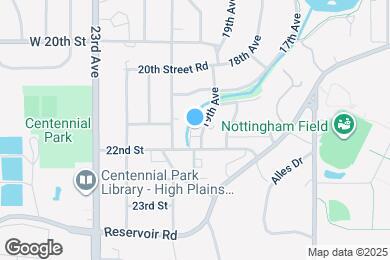 Map image of the property - 2143 19th Avenue
