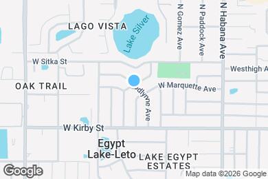 Map image of the property - 3202 River Cove Dr