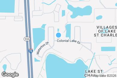 Map image of the property - 6606 Colonial Lake Dr