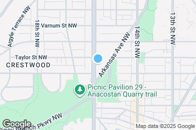 Map image of the property - 4017 16th St NW