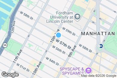 Map image of the property - 465 W 57th St