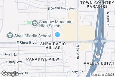 Map image of the property - Rancho Sierra Apartments