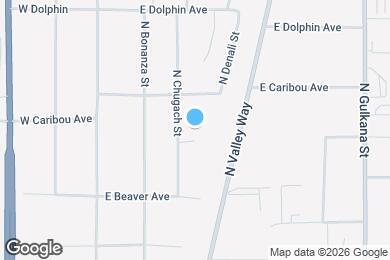 Map image of the property - 369 N Chugach St
