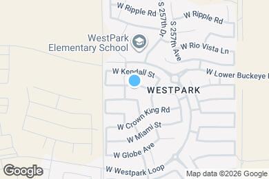 Map image of the property - 25797 W Winslow Ave