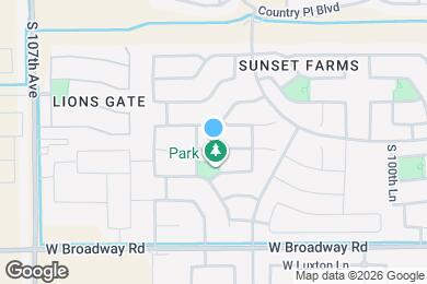 Map image of the property - 10368 W Atlantis Wy