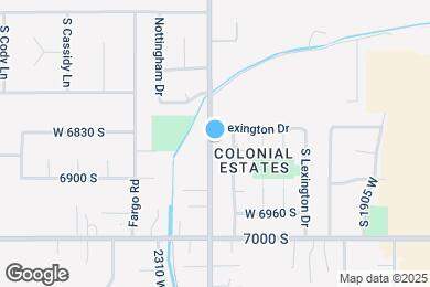 Map image of the property - 6849 2200 W