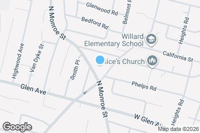 Map image of the property - 515 N Monroe St