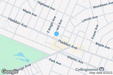Map image of the property - 611 Haddon Ave