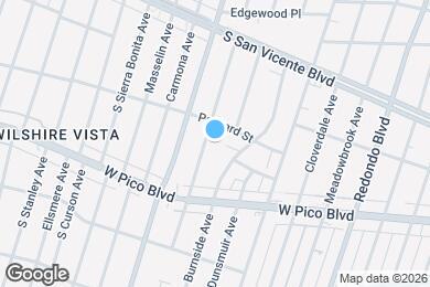 Map image of the property - 1320 S Ridgeley Dr