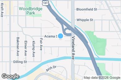 Map image of the property - 11100 Acama St