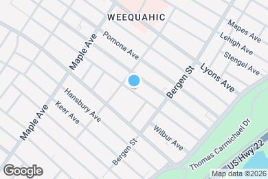 Map image of the property - 109 Vassar Ave