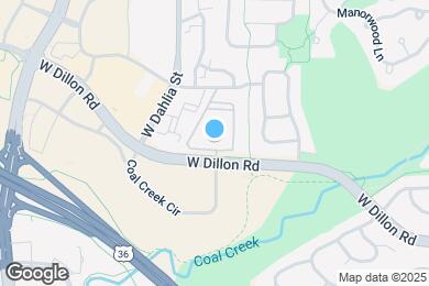 Map image of the property - Grand View @ Flatirons