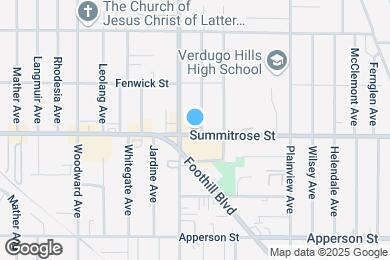 Map image of the property - 7755 Summitrose St