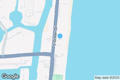 Map image of the property - 3901 S Ocean Dr