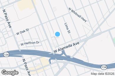 Map image of the property - 234 N Cordova St