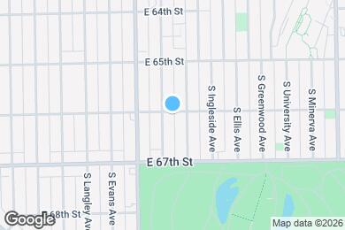 Map image of the property - 843 E Marquette Rd