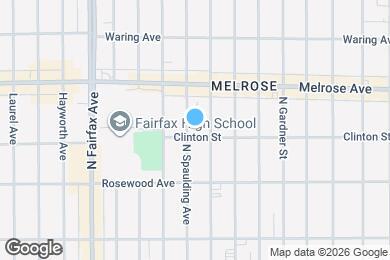 Map image of the property - 606 N Spaulding Ave