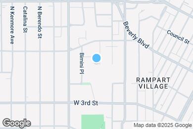 Map image of the property - 155 S Madison Ave