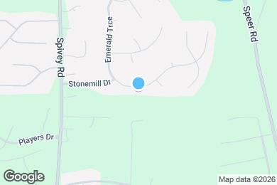 Map image of the property - 407 Emerald Trce