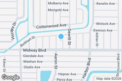 Map image of the property - 2103 Hanby St