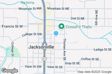 Map image of the property - 202 Church Ave SE