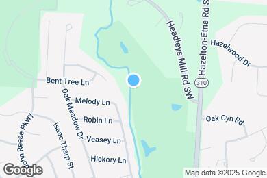 Map image of the property - 216 John Reese Pky