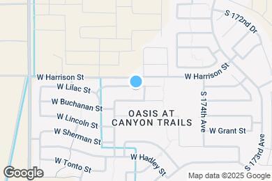 Map image of the property - 17585 W Lilac St