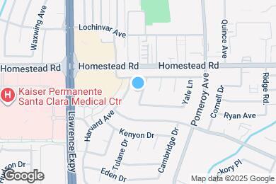 Map image of the property - 750 Baylor Dr