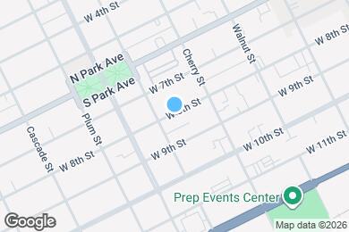 Map image of the property - 645 W 8th St