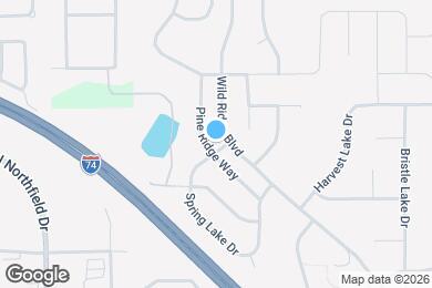 Map image of the property - 1003 Pine Ridge Way