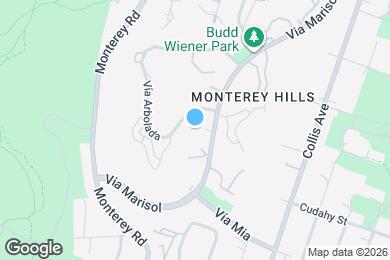 Map image of the property - 4141 Via Marisol