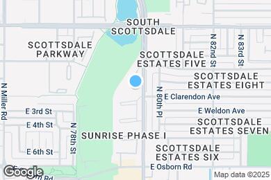 Map image of the property - 3600 N Hayden Rd